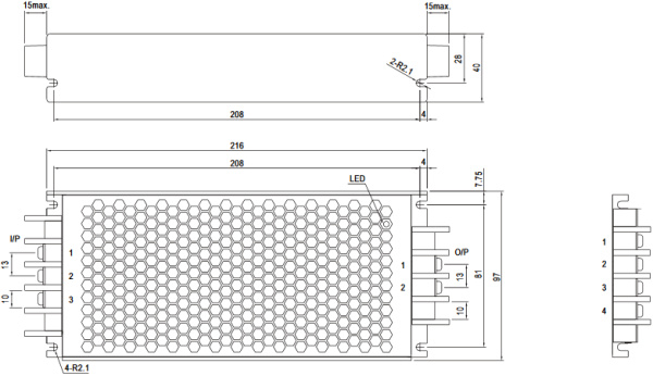 фото Преобразователь DC-DC модульный Mean Well RSD-300B-12 в Уфе