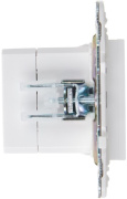 фото Розетка USB IEK SK-U22-018-K01