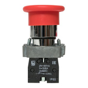 фото Кнопка Грибок EKF xb2-bc42-65