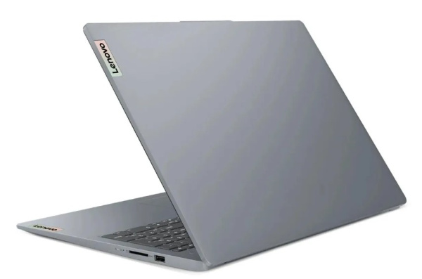 фото Ноутбук Lenovo IdeaPad Slim 3 15IRU8 15.6" (Intel Core i3, 8Гб LPDDR5, SSD 512 Гб, UHD Graphics, Без ОС) Серый [82X700LQIN]