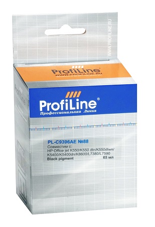 

Картридж ProfiLine PL-C9396AE-Bk №88 для принтеров HP Office jet K550/K550 dtn/K550dtwn/K5400/K5400dn/K8600/L7380/L7590 Black пигмент ProfiLine, PL-C9396AE-Bk
