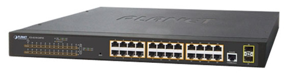 фото Коммутатор PoE Planet GS-4210-24P2S в Омске