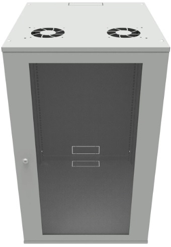 фото Шкаф настенный 19", 18U SNR SNR-TWC-18-GDL в Омске