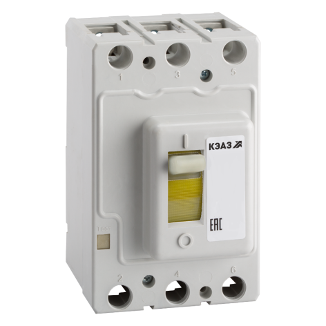 Изображение товара Автоматический выключатель КЭАЗ 108610 на 160 А, 3 полюса