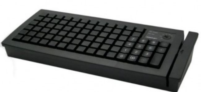 

Клавиатура Posiflex 7993 KB-6600U-B, программируемая, черная, 7993
