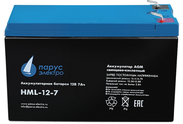 фото Батарея  Парус электро HML-12-7