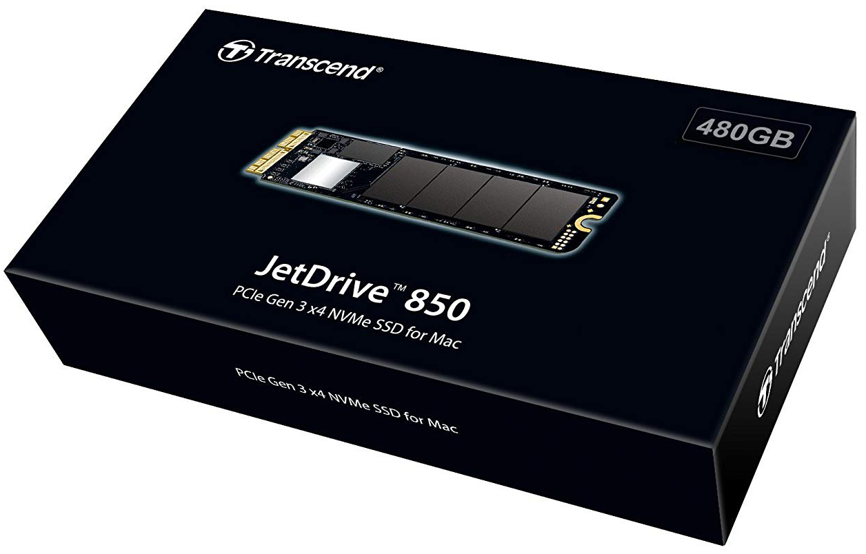 

Набор Transcend TS480GJDM850 для апгрейда Apple с твердотельным накопителем 480GB JetDrive 850, TS480GJDM850