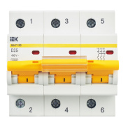 фото Автоматический выключатель IEK MVA40-3-025-D