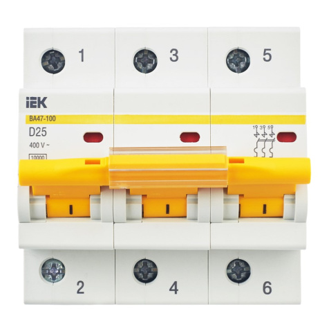 фото Автоматический выключатель  IEK MVA40-3-025-D в Красноярске