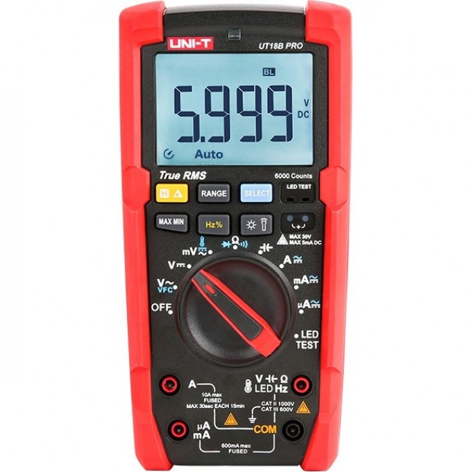 

Мультиметр UNI-T UT18B PRO 13-0089 профессиональный, UT18B PRO
