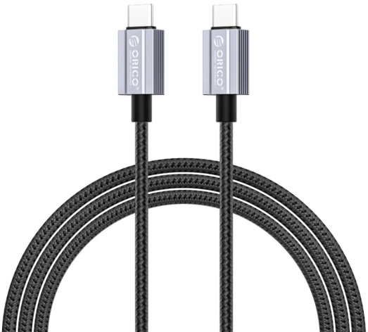 Изображение товара Кабель интерфейсный ORICO GQA100 USB Type-C передача данных и зарядка