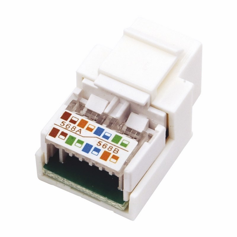 

Вставка Rexant 03-1011 RJ-45 (Keystone Jack) CAT5e, тип-1 (10шт), 03-1011