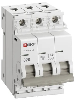 фото Автоматический выключатель  EKF M63MA6320C в Омске