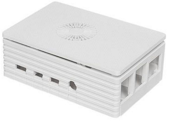 

Корпус ACD RA595 White Injection Molding Case Supporting 3007 Fans for Raspberry 4B, RA595