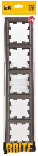 фото Рамка пятерная  IEK BR-M52-K45 в Уфе