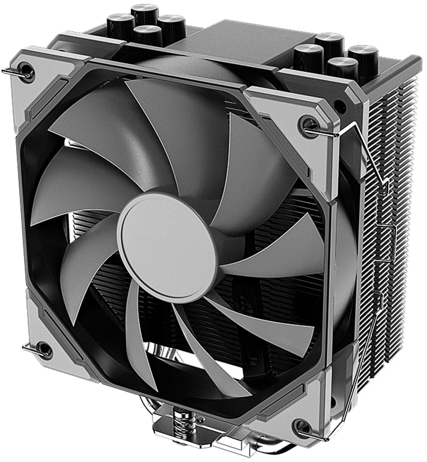 

Кулер ID-Cooling SE-214-XT BASIC LGA1700/1200/115x/AM5/AM4 (120mm fan, 700-1800rpm, 76.16CFM, 35.2dBA, 4-pin PWM), SE-214-XT BASIC