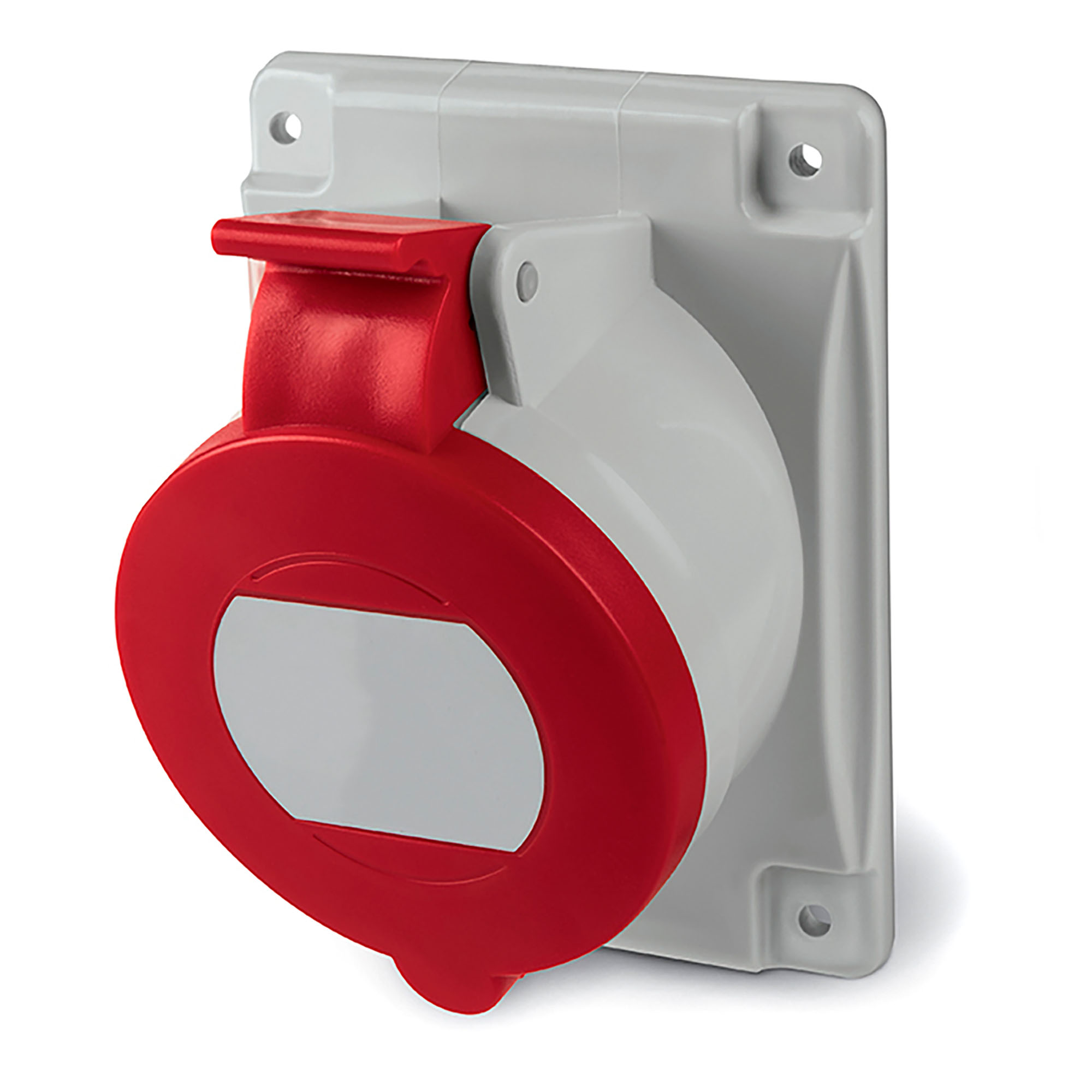 

Розетка панельная с наклоном DKC DIS4133267 IP44 32А 3P+E+N 400В, "Quadro", DIS4133267