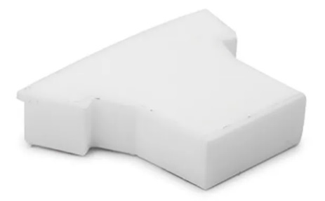 Изображение товара Белая заглушка Arlight 027736 для профилей FOLED-CEIL и FOLED-WALL