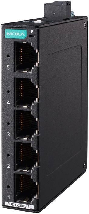 

Коммутатор неуправляемый MOXA EDS-G2005-EL 5-Port full gigabit Entry-level, 5 Fast TP ports, EDS-G2005-EL
