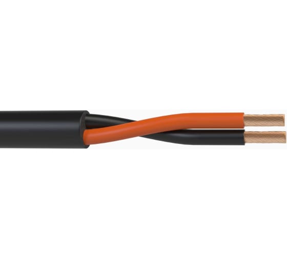 

Кабель акустический Wize WSC1650HF 50м, 16 AWG HighFlex, 1.5мм², диаметр 7.7мм, медь 84x0,15мм, чёрный, бухта, WSC1650HF