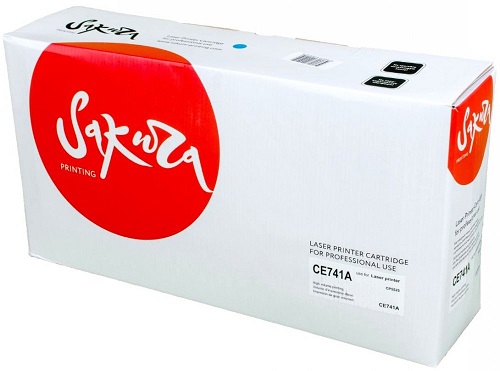 

Картридж Sakura SACE341A для HP LJ 700/775, синий, 16 000 к., SACE341A