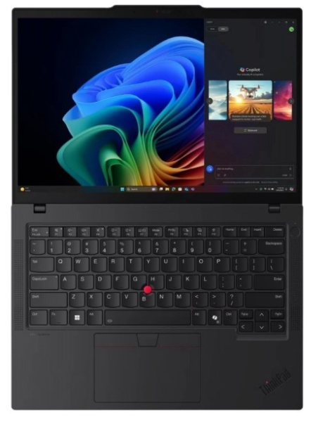 фото Ноутбук Lenovo ThinkPad T14 Gen 6 14" (Intel Core Ultra 5, 16Гб DDR5, SSD 1 Тб, , Windows 11 Профессиональная) Черный [21QDA05D00]