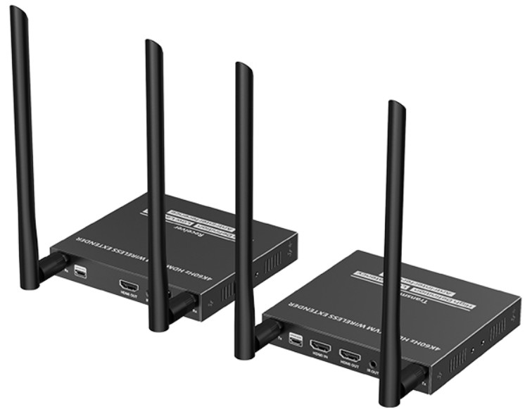 

Удлинитель HDMI LENKENG LKV699KVM беспроводной KVM, 4K60, до 50 метров, LKV699KVM