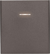 фото Выключатель одноклавишный с подсветкой KRANZ KR-78-0713-6