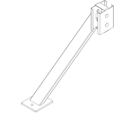 Изображение товара Упор PERCo PERCo-MB-16.9 для стоек секции ограждения