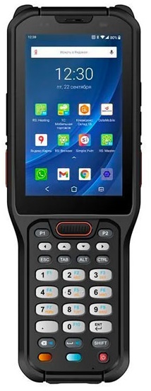 

Терминал сбора данных Urovo RT40 Android 10/1.8 Ghz, 8xCore, Qualcomm SD 636/4G (LTE)/4 + 64 GB/Zebra SE4750 MR/29 клавиш, RT40