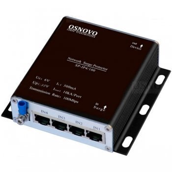 

Грозозащита OSNOVO SP-IP4/100 для локальной вычислительной сети на 4 порта (скорость до 100 Мб/с) Защищаемые контакты 1/2, 3/6. Двухступенчатая защита, SP-IP4/100