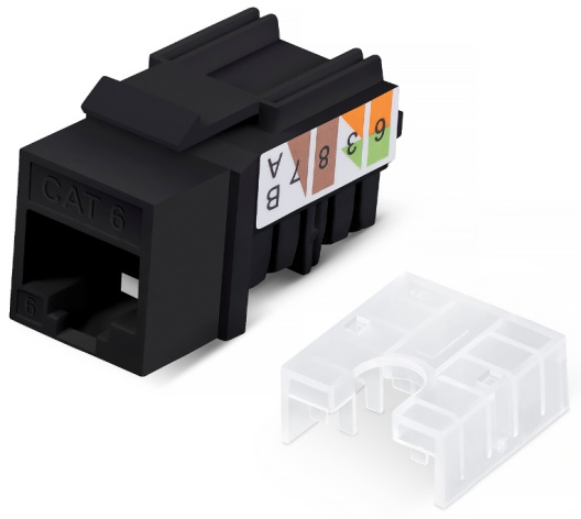 фото Модуль Cabeus KJ-RJ45-Cat.6-90-SW-BK в Краснодаре