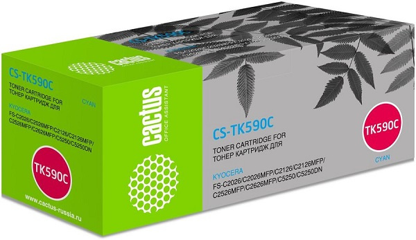 фото Тонер-картридж  Cactus CS-TK590С в Челябинске