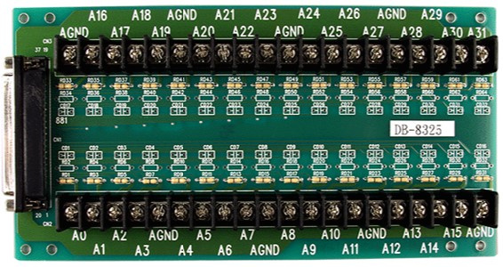 Изображение товара Плата расширения ICP DAS DB-8325 CR с D-Sub кабелем 37 контактов для автоматизации