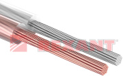 фото Кабель Rexant 2х0.75 мм², прозрачный SILICON, 100 м.