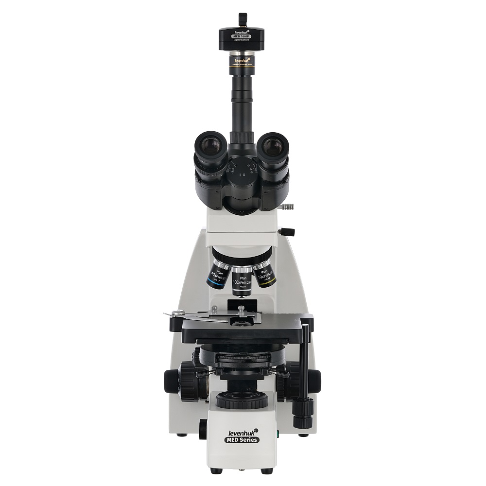 

Микроскоп Levenhuk MED D45T Levenhuk 74010 цифровой, тринокулярный, MED D45T