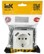 фото Розетка IEK BR-R14-16-U22-018-K01
