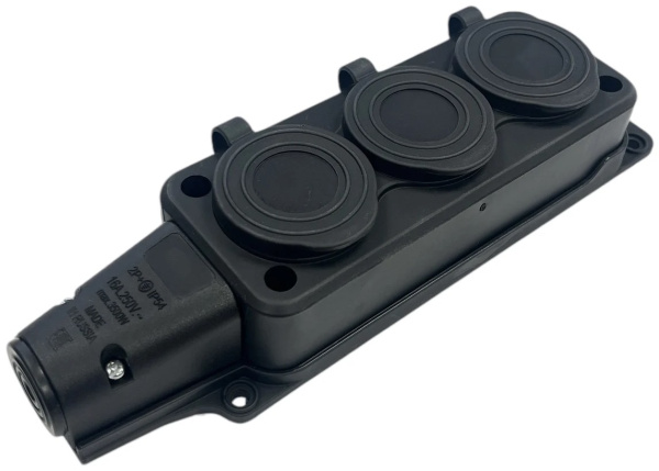 фото Удлинитель силовой iTOK i-CONNECT-COLOR-SU-KG-325-3-54-15-BLACK-OR в Воронеже