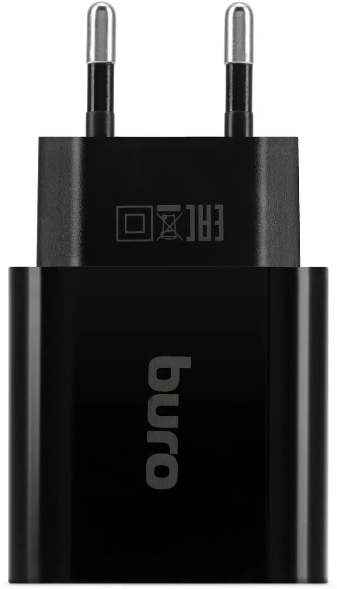 

Зарядное устройство сетевое Buro BUWD1 3A PD+QC, универсальное, черный, BUWD1