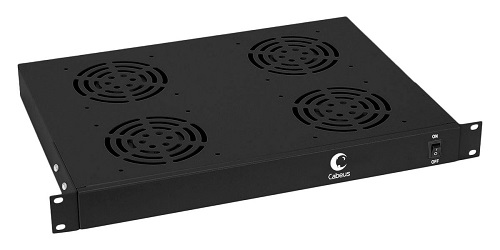 

Вентиляторный модуль Cabeus JG03-BK 19", глубина 320mm, 4 вентилятора, цвет черный (RAL 9004), JG03-BK
