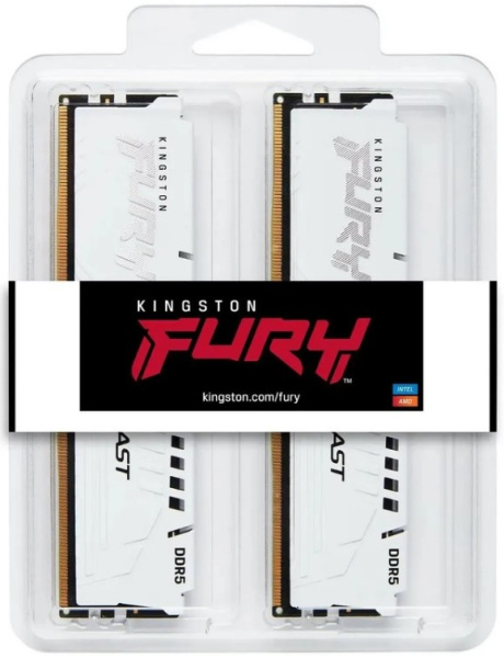 фото Модуль памяти DDR5 32GB (2*16GB) Kingston FURY KF568C34BWK2-32 в Екатеринбурге