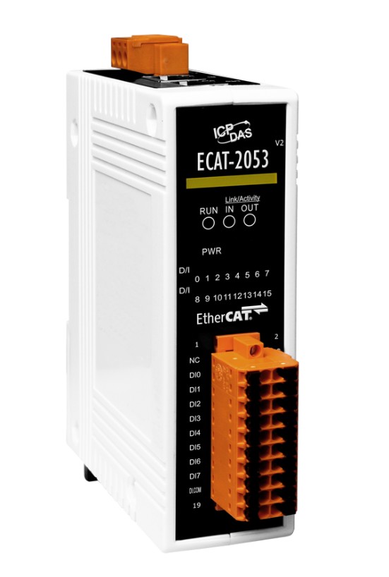 

Модуль ICP DAS ECAT-2053 CR EtherCAT Slave I/O Module with Isolated 16-ch DI (RoHS), ECAT-2053 CR