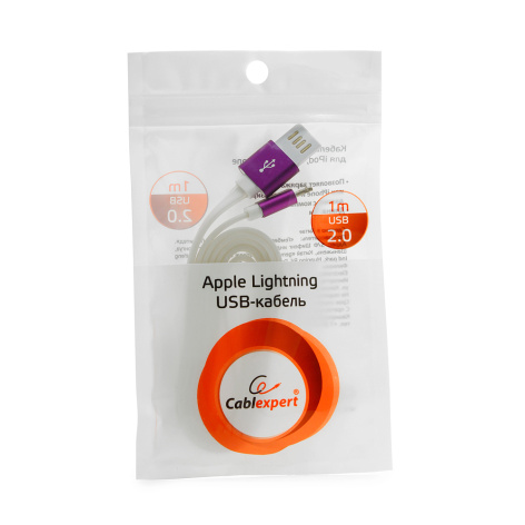 фото Кабель интерфейсный USB 2.0 Cablexpert AM/Lightning 8P в Казани