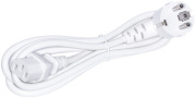 фото Кабель питания Lanmaster LAN-PP13/SHA-1.0-WH