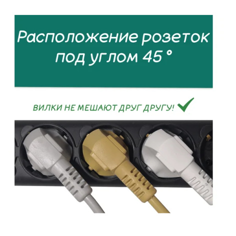 фото Удлинитель  Power Cube PC-2B-1,5M в Омске