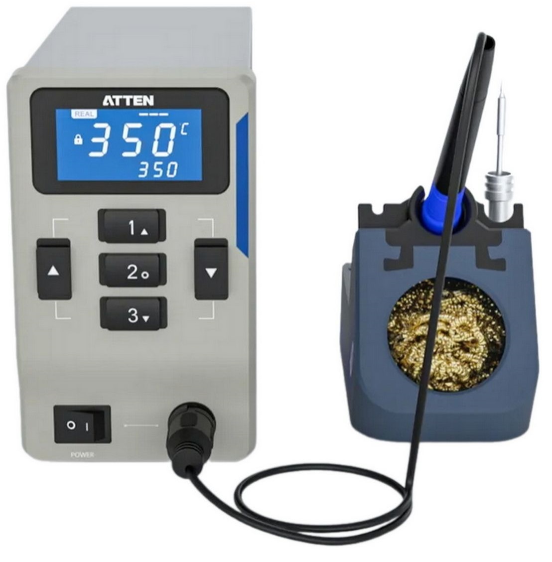 

Паяльная станция Atten ST-1509-130 ACB033673 150Вт со сменными пинцетами, ST-1509-130