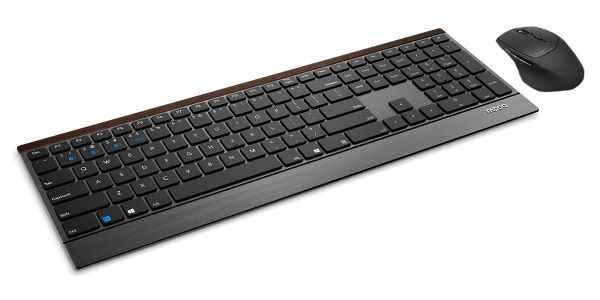 фото Клавиатура и мышь wireless Rapoo 9500M в Екатеринбурге