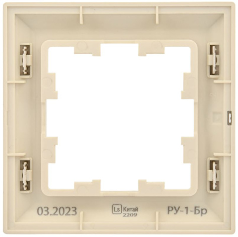 фото Рамка одинарная  IEK BR-M12-12-3-K10 в Перми