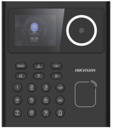 

Терминал доступа HIKVISION DS-K1T320EWX с распознаванием лиц (Em-marine), DS-K1T320EWX