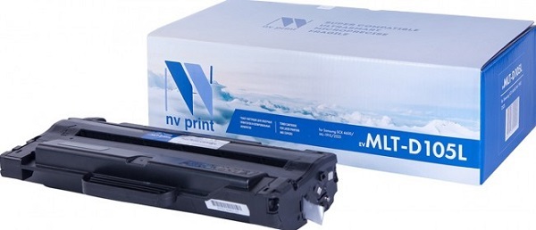 

Картридж NVP NV-MLTD105L для SCX 4600/ML-1910/2525 (2500k), NV-MLTD105L